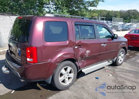 2009 Honda Pilot Ex-L z USA, uszkodzony, nr VIN 5FNYF48549B016211